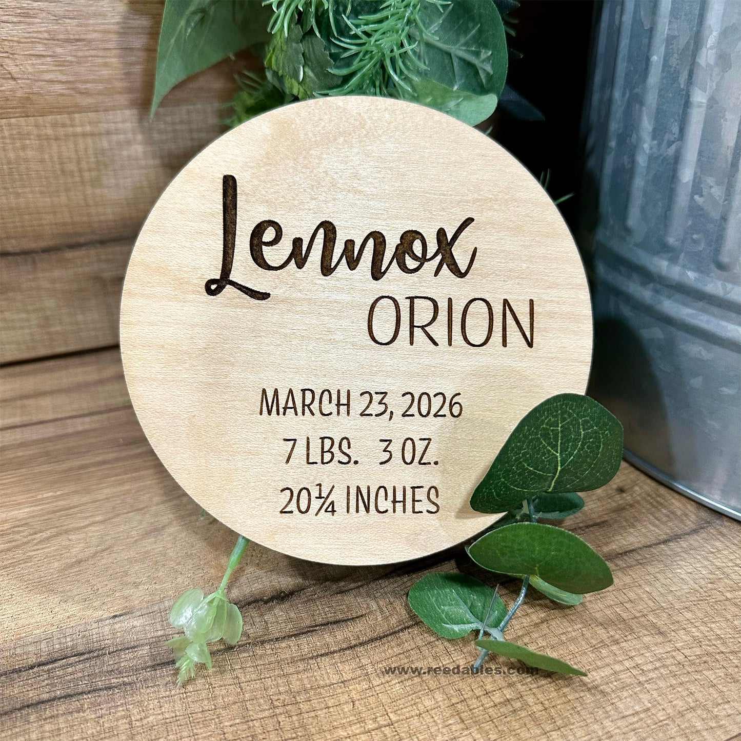Birth Announcement Sign