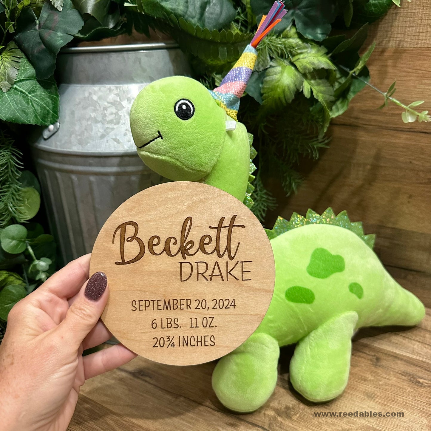 Birth Announcement Sign