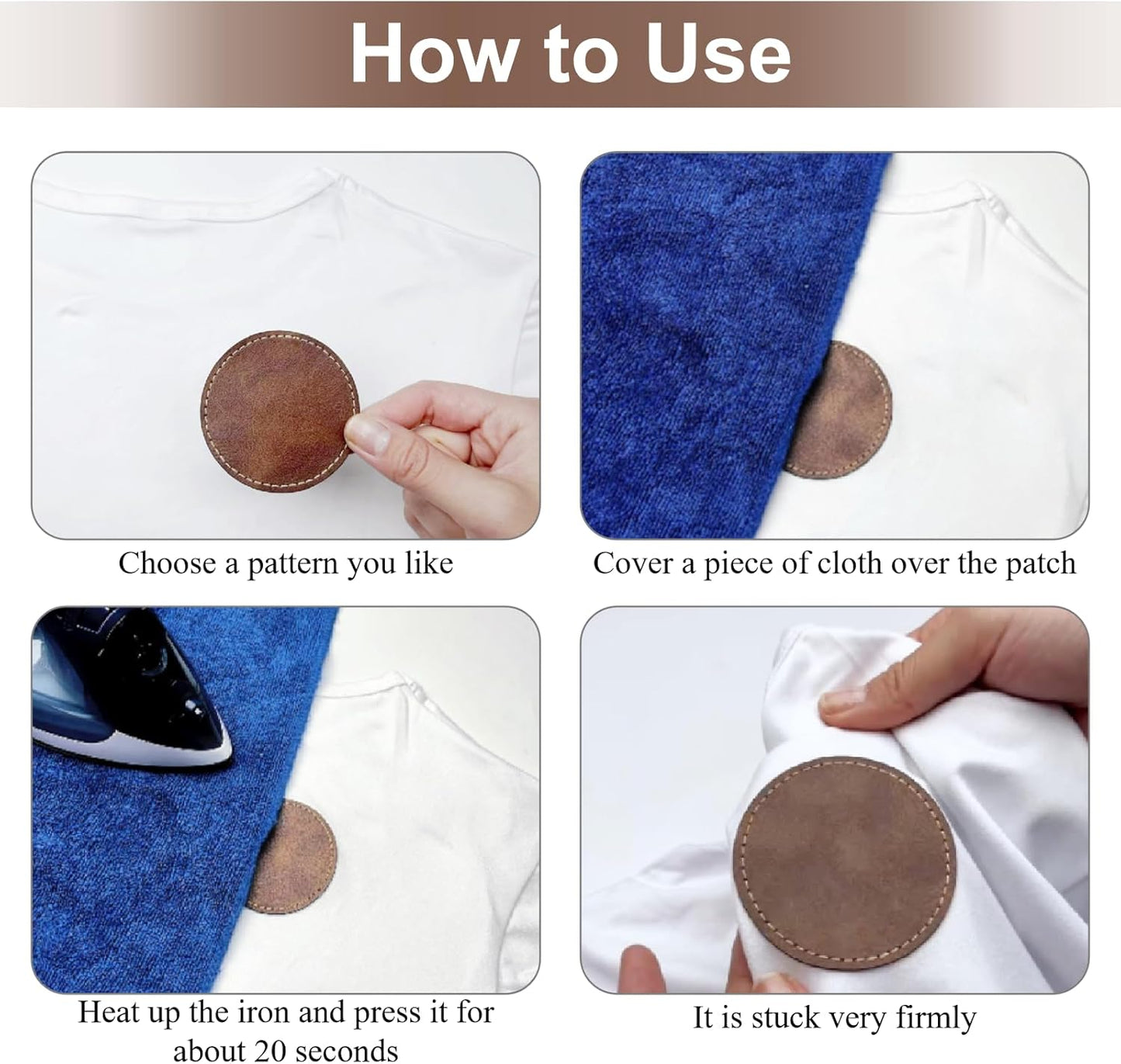 Roundhouse Leatherette Patch