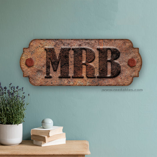 Roundhouse Rustic Metal Sign