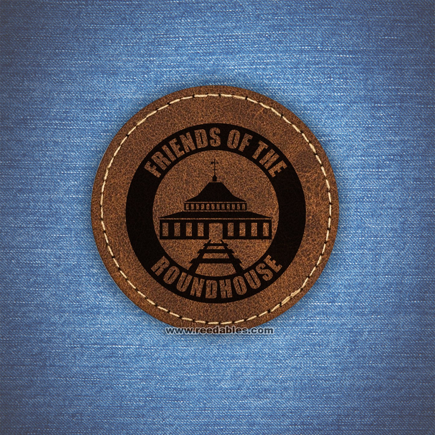 Roundhouse Leatherette Patch