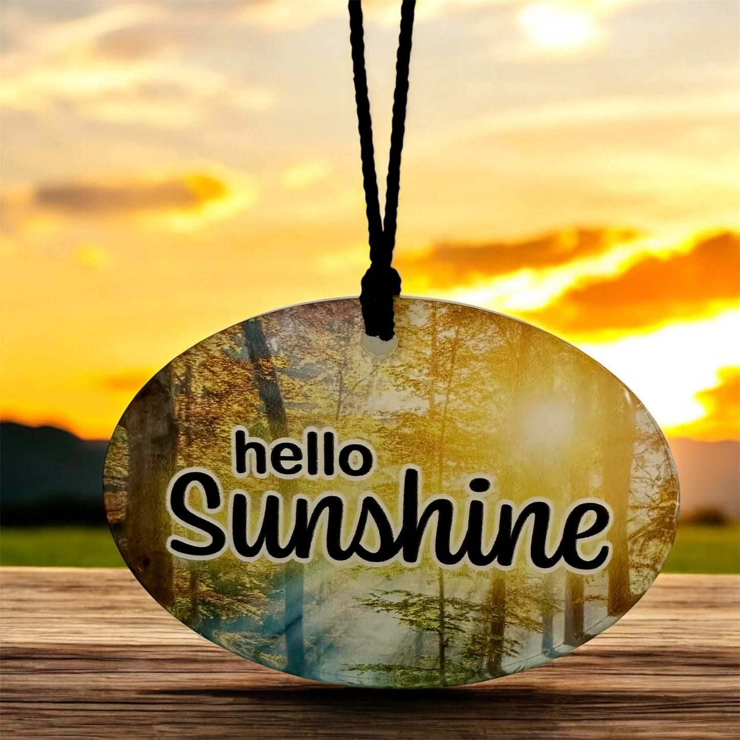 Hello Sunshine Acrylic Ornament