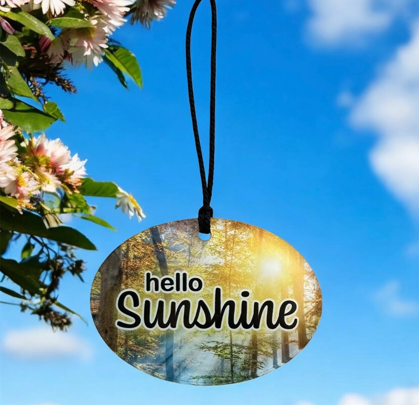 Hello Sunshine Acrylic Ornament